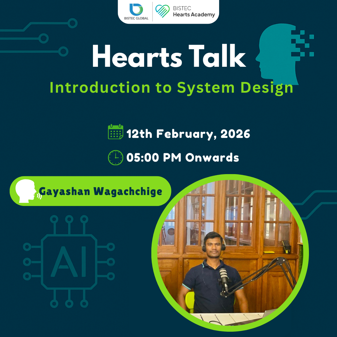 Introduction to System Design: Hearts Talk with Gayashan Wagachchige