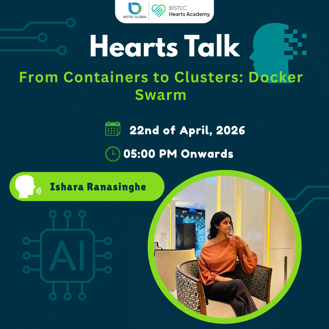 From Containers to Clusters: Docker Swarm: Hearts Talk with Ishara Ranasinghe
