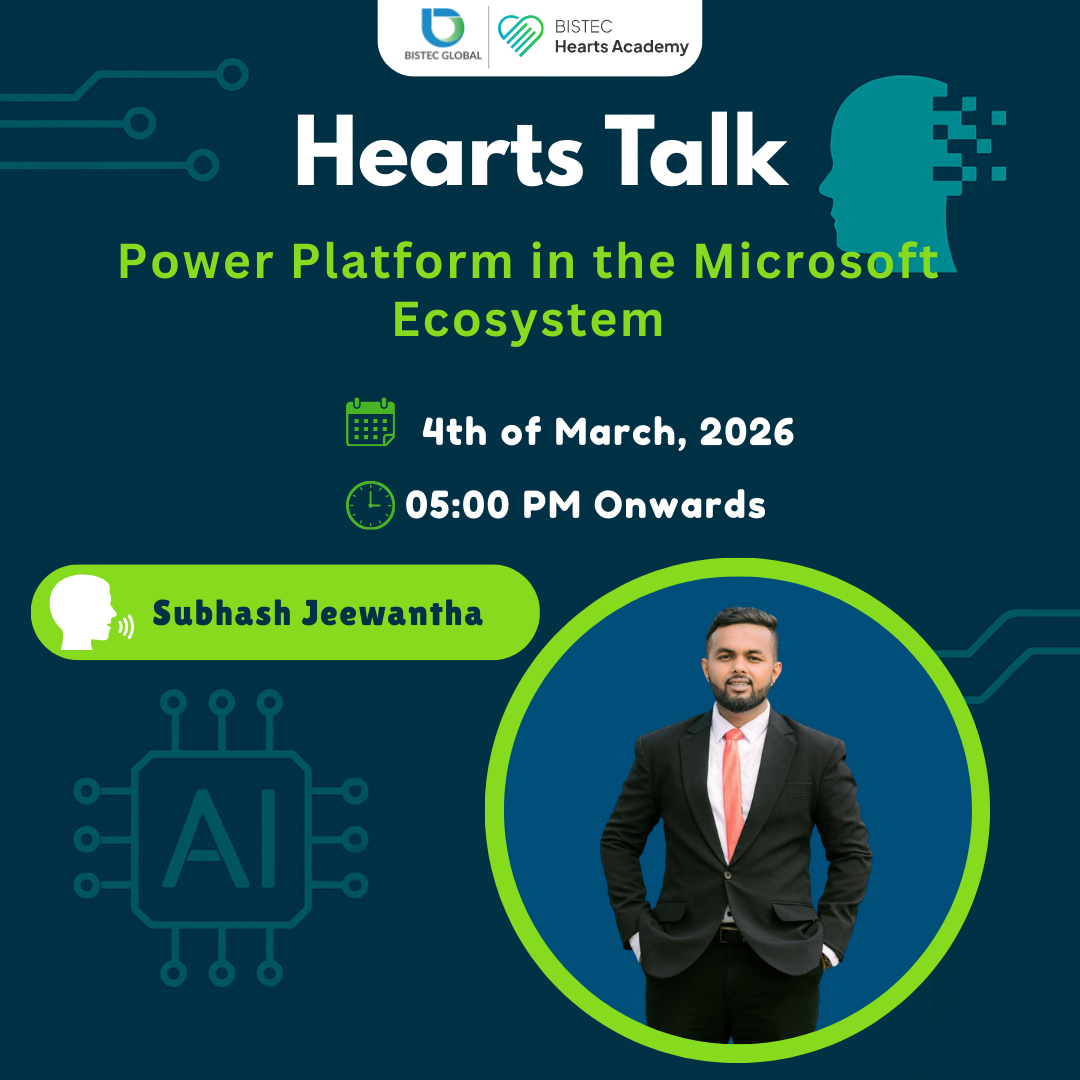 Power Platform in the Microsoft Ecosystem: Hearts Talk with Subhash Jeewantha